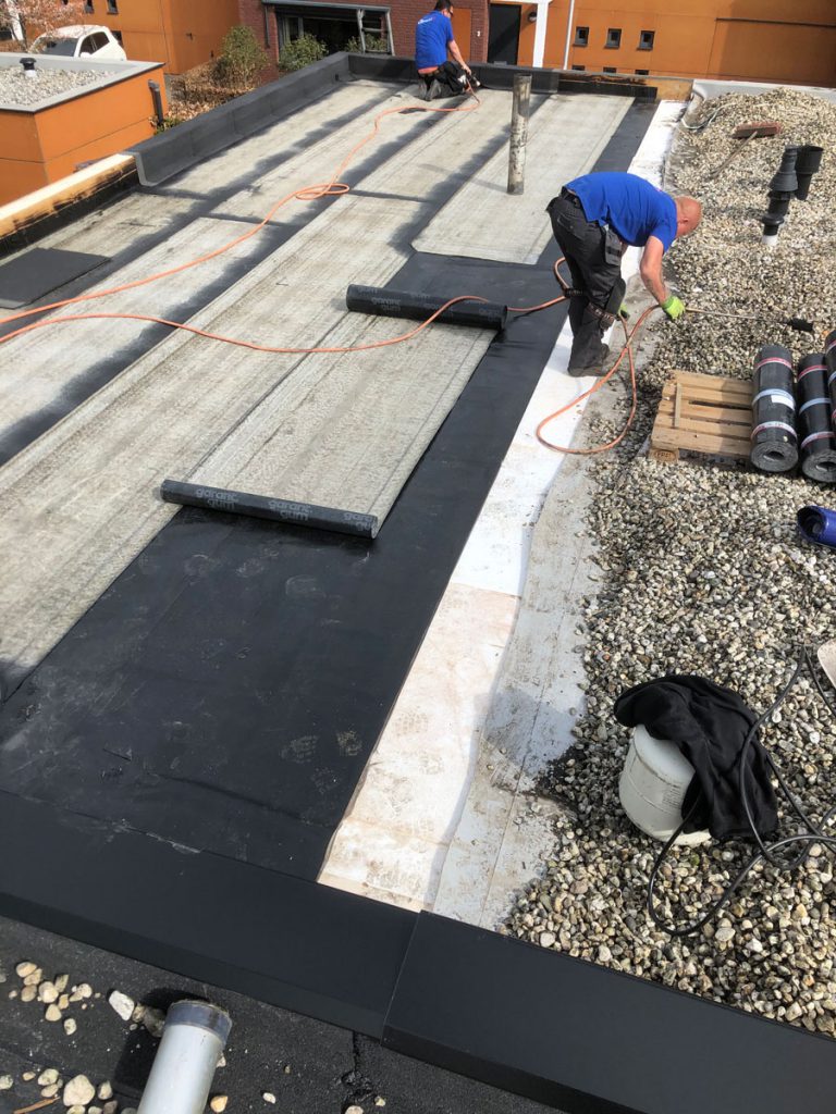 Dakbedekking zorgwoning Udenhout